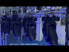 Megapoint Robe480WLL قدرت بالا حرکت سر چراغ 7500K 8500K Artnet sACN سازگار