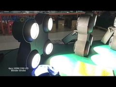 4 چشم COB LED Blinder Strobe فلاش نور