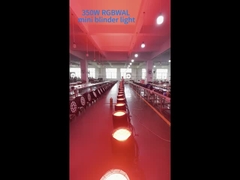 350W LED RGBWAL مینی چراغ کوره IP65