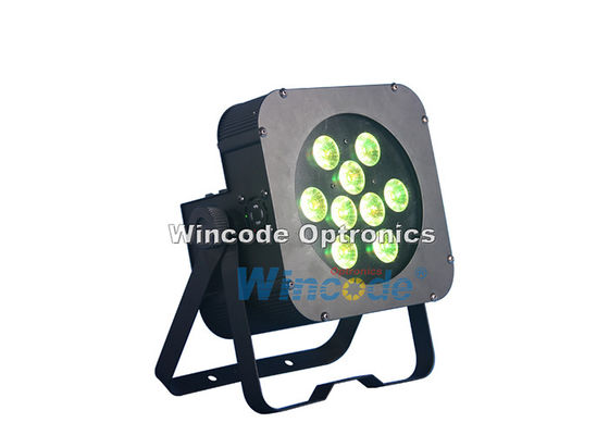 قیمت خوب چهار در یک چراغ های صحنه با باتری 9 × 10W با 25 زاویه لنز / 42mm اندازه لنز آنلاین