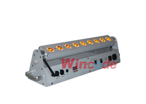 قیمت خوب شش در یک باتری روشنایی صحنه 9 × 18W LED دیوار شوینده با باتری بی سیم آنلاین