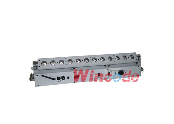 قیمت خوب چراغ های LED بی سیم با باتری 12×18 وات، چراغ های LED دیوار RGBWA + UV 6 در 1 آنلاین