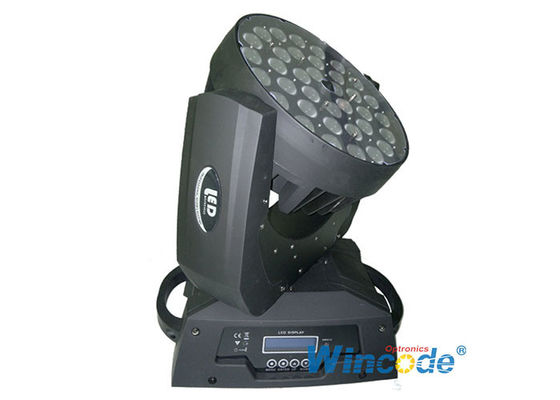 قیمت خوب چراغ حرفه ای حرکت کننده ی شستشوی سر RGBW 4 در 1، چراغ LED رنگ شستشوی زوم حرکت کننده ی سر آنلاین