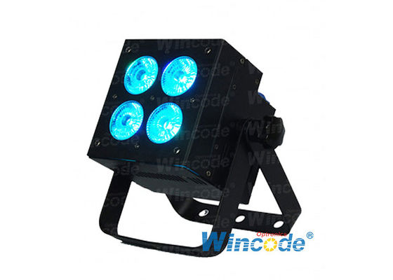 قیمت خوب 4 × 10W RGBW 4 در 1 چراغ LED Par Light، چراغ LED Flat Par Light، LED Uplight برای رویدادهای عروسی DJ آنلاین