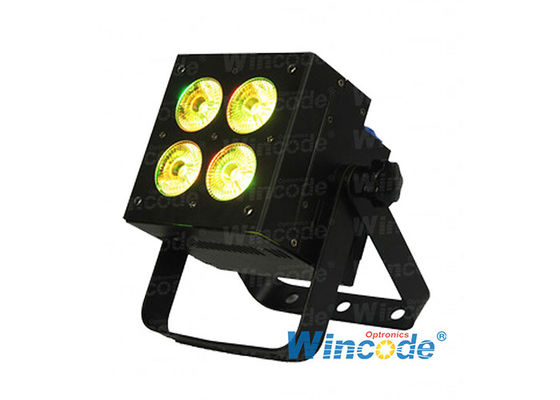 قیمت خوب 4 × 10W RGBL 4 در 1 چراغ LED Par Light، چراغ LED Flat Par Light، LED Uplight برای رویدادهای Dj عروسی آنلاین