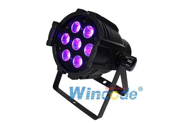 قیمت خوب DMX حرفه ای LED روشنایی صحنه 7 × 3W RGB 3 در 1 LED Par Light آنلاین