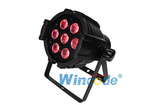 قیمت خوب DMX حرفه ای LED DJ روشنایی صحنه 7 × 8W RGBW 4 در 1 LED Par Light آنلاین