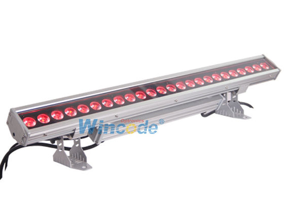 قیمت خوب نورپردازی منظره بیرونی برای ساختمان های تبلیغاتی، ماشین شوی دیواری LED IP65 24*10w RGBW آنلاین