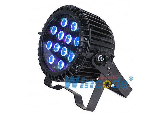 قیمت خوب 6 / 8 کانال LED پار نور 12 X 15w RGBWA 5 در 1 آلومینیوم ریخته گری مرطوب برای معماری آنلاین