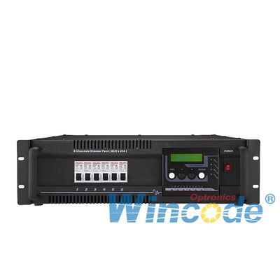 قیمت خوب 6 کانال دیجیتال Dimmer Pack Dmx LED Lighting Controller برای سالن های رقص آنلاین