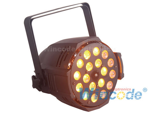 قیمت خوب 18×10W RGBW LED Par Lighting برای سیستم اجرای صحنه، نمایش های تئاتر آنلاین