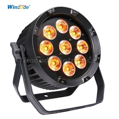 قیمت خوب باتری لیتیوم قابل حمل 12000mAh LED Stage Up Light صفحه لمسی 16 بیتی ضخیم کردن وای فای / DMX / RDM آنلاین