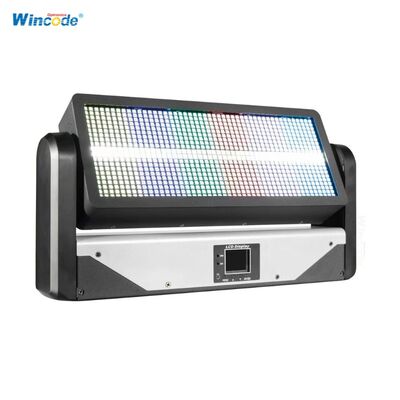 قیمت خوب 12 بخش DMX حرکت سر Strobe 12 + 12 مرحله RGB + W LED Strobe نور 400W Strobe برای کنسرت نمایش صحنه پس زمینه آنلاین