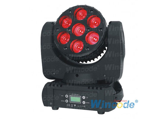 قیمت خوب چراغ ديسکو 7 × 10 وات، روشنایی حرفه ای با زاویه 8 درجه آنلاین