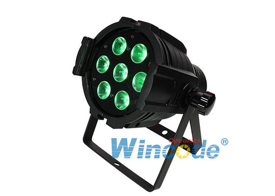 قیمت خوب DMX DJ DiscoLED روشنایی صحنه 7 × 10W RGBWA 5 در 1 LED Par Light آنلاین