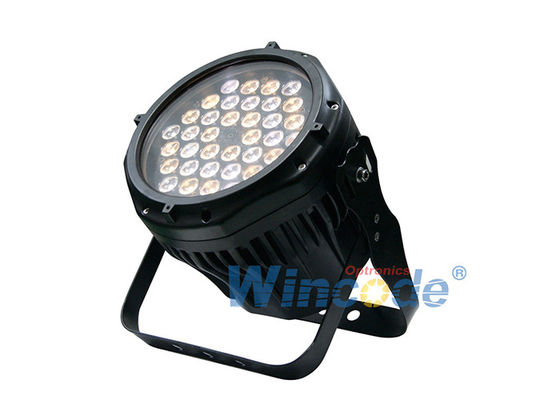 قیمت خوب پنبه ضد آب Ip65 Led Par 64 36 x 3w RGB 5 کانال DMX Control Linear Dimmer آنلاین