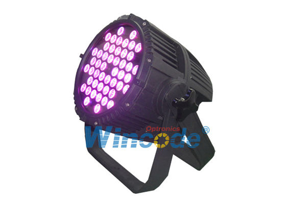 قیمت خوب چراغ های بیرونی LED Par 64 چراغ های نمایشگاهی 48 X 4w ، چراغ های چهار رنگی دیسکو پارتی RGBW 4 در 1 آنلاین