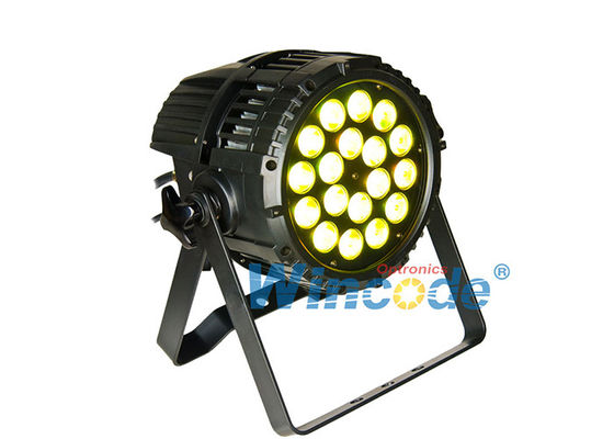 قیمت خوب 18 X 10w تجهیزات حرفه ای روشنایی صحنه Ip65 آلومینیوم ریخته گری مردود برای هتل آنلاین