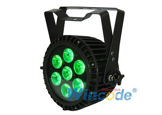 قیمت خوب قدرت بالا ال ای دی پار Light Quad Color 4 In1 RGBWA 7 X 10w صدا فعال برای هتل آنلاین