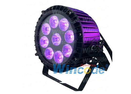 قیمت خوب چراغ های برقی بادبادک LED Par Cans, Chauvet LED روشنایی صحنه 18W RGBWAUV 6 IN1 آنلاین