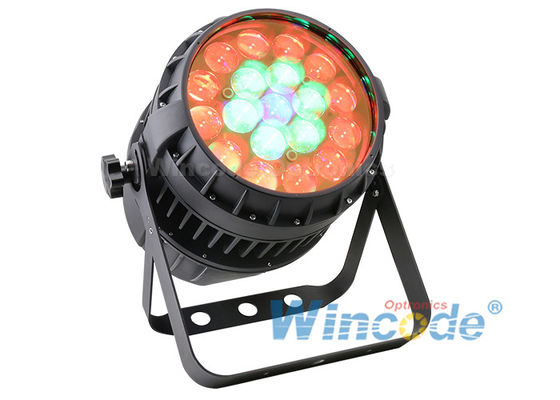 قیمت خوب RGBWA 5 در 1 کنترل DMX در فضای باز ضد آب IP65 LED Zoom Par Light با Zoom موتور برای استودیو و نمایش زنده آنلاین