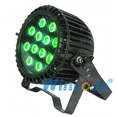 قیمت خوب 12 * 15 W 5 در 1 RGBWA مینی فلات LED Par Light بیرونی IP65 60 ° زاویه پرتو آنلاین
