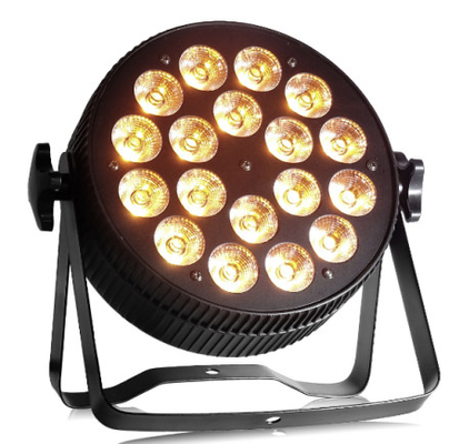قیمت خوب 18 ال ای دی در فضای باز IP65 LED Slim Par ، LED Flat Par Light با کنترل DMX آنلاین