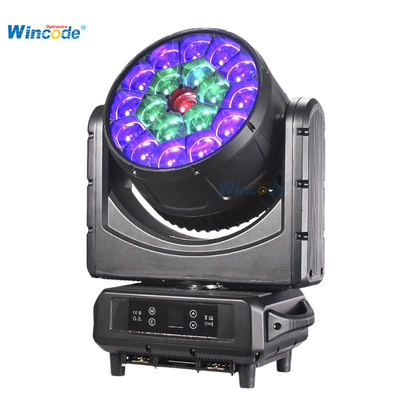 IP65 ضد آب RGBW LED حرکت چراغ سر با RDM و DMX512 کنترل