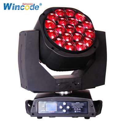 قیمت خوب Big Bee Eye LED Moving Head Light with 19*15W RGBW High Brightness 540° Pan and 210° Tilt Movement for DJ Disco Party آنلاین
