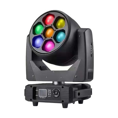 قیمت خوب 7x40W RGBW LED Moving Head Light with 50000 Hours Lifespan and 90 CRI for KTV Nightclub Stage Lighting آنلاین
