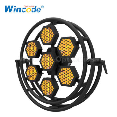 قیمت خوب صحنه پس زمینه فلش چرخ استروب 2100W نور اثر LED آنلاین
